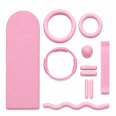 Mercury-Silicone Hand Weights Pilates Women Anti-Slip Dumbbell Bars and Soft Dumbbells