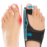 Big Toe Hallux Valgus Corrector Orthosis Adjustable Rotating Buckle Day and Night Use Bone Separator Bunion Protector
