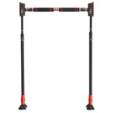 Mercury-Steel Home Gym Equipment No-Drill Movable Door Pull-Up Bar Sports Wall-Mounted Equipment