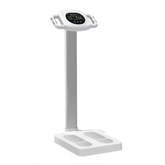 Mercury-High Quality Smart Body Fat Scale Ergonomic Four Electrode Handle 200kg AV Colorful LCD Display Glass Platform Weighting Scale