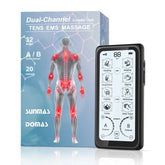 Mercury-Portable Touch Screen Customized Modes Electric Therapy EMS Massager Tens Unit Electronic Pulse Massager Tens Massager Tens Unit