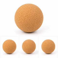 Mercury-3 in 1 Cork Rollers Set Half-Round Cork Yoga Mat Block & Bal Single Purpose