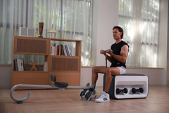 Mercury-Space Saving 5-in-1 Adjustable Weight Bench Foldable Strength Training Fitness Station Home Gym Workout Bench Ready to Ship