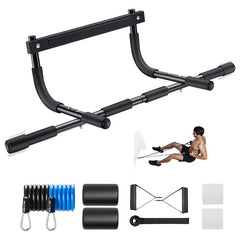 Mercury-Adjustable Doorway Chin up Pull up Bar Home Gym Equipment for Upper Body Workout for Bodybuilding Fitness