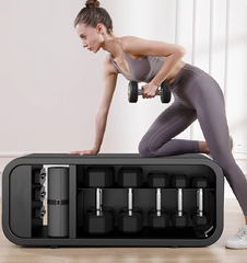 Mercury-Adjustable Dumbbell Storage Fitness Bench Multi-FunctionGym Equipment Comfortable Benches & Racks for Strength Training