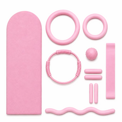 Mercury-Silicone Hand Weights Pilates Women Anti-Slip Dumbbell Bars and Soft Dumbbells