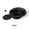 Mercury-Ice Face Bath Bowl with Breathing Tube & Thermometer Morning Depuffing Silicone Facial Ice Therapy Basin with Lid