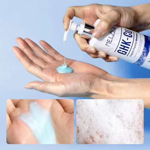 Mercury-OEM Dht Blocker Shampoo Sulfate Free Hair Growth Ghk-cu Copper Peptide Biotin Shampoo Hair Root Activator Shampoo Para Cabello