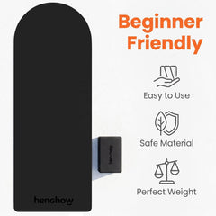 Mercury-Durable Home Fitness Set with Iron & Silicone Handlebar Barbell Ring Yoga Mat & Accessories