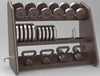 Mercury-High-End Luxury Free Weights Stainless Steel Conbitimation Dumbbells /barbells/kettlebells for Powerful Woodfitness Sets