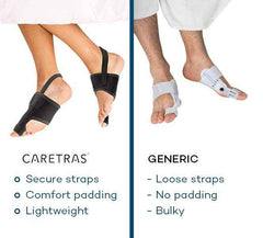 Big Toe Hallux Valgus Corrector Orthosis Adjustable Rotating Buckle Day and Night Use Bone Separator Bunion Protector