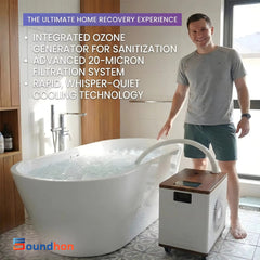 Mercury-Home Ice Bath Cold Plunge Easy to Install With Wifi APP Water Chiller 2026 Lightest Cold Plunge Chiller