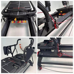 Mercury-Megaformer Steel Frame Adjustable Resistance Training Reformer Machine for Pilates Studio