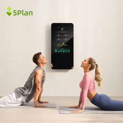 Mercury-All-In-One Digital Smart Home Gym Kit with Metal Frame 100kg Weight Stack & 24-inch Touch Screen for Comprehensive Fitness