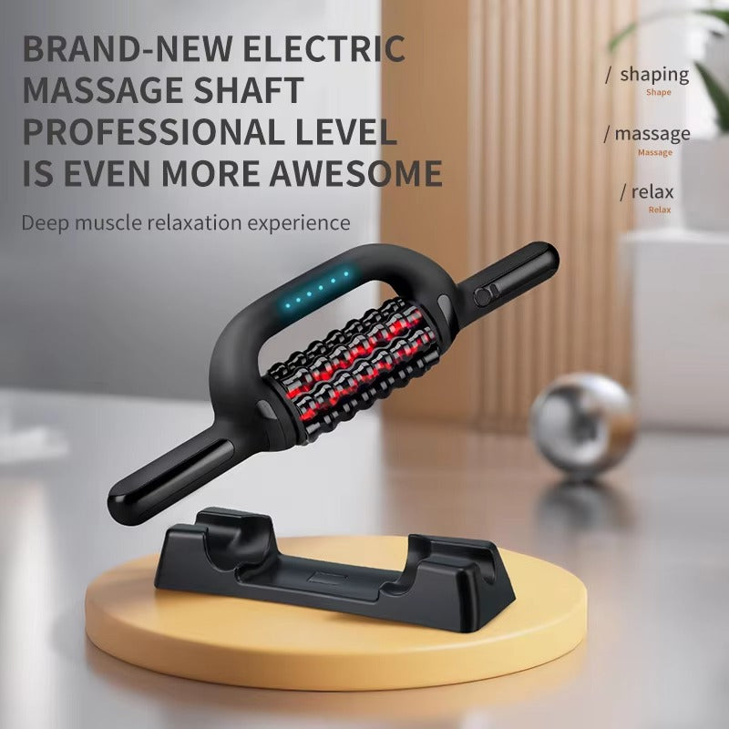 Mercury-Handheld Rolling Massager for Deep Muscle Recovery Electric Full-Body Relaxation Massager