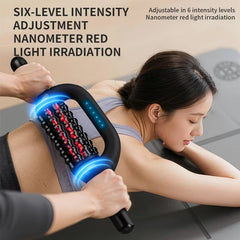 Mercury-Handheld Rolling Massager for Deep Muscle Recovery Electric Full-Body Relaxation Massager
