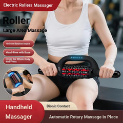 Mercury-Handheld Rolling Massager for Deep Muscle Recovery Electric Full-Body Relaxation Massager