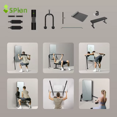 Mercury-High-Tech Multi-Function Station Smart Home Gym Equipment for Strength Training Comprehensive Performance Shoulder
