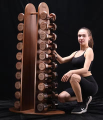 Mercury-Luxury and Power in Perfection High-End Dumbbells with Stainless Steel