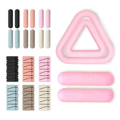 Mercury-Dumbbells Silicone Weights Bracelets Ankle Wrist Bangles Barbell Bar Beam Power Ring Pilates Accessories Yoga Mat