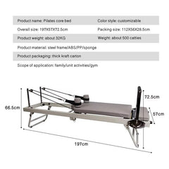 Mercury-Pilates Reformer Machine Wholesale Yoga Fitness Equipment Home Gym Pilates Equipment Supplier Folding Yoga Bed