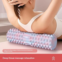 Mercury-Rolling Massage Gadget Moon-Shaped Yoga Stick Home Solid Foam Roller