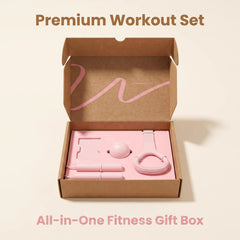 Mercury-Eco-friendly Durable Silicone Exercise Set Resistance Band Massage Ball Back Stretcher Yoga Pilates Home Fitness Kit