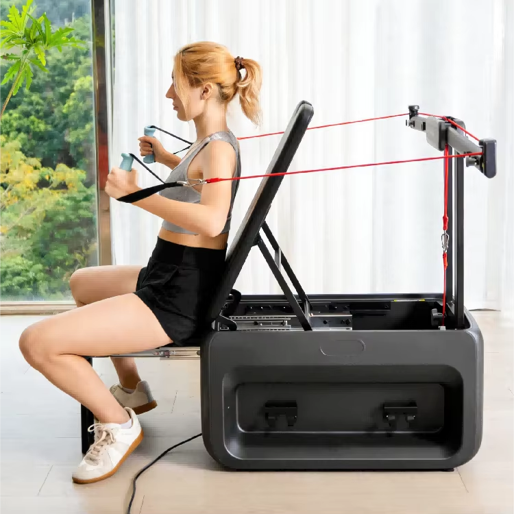Mercury-Smart Electric Adjustable Weight Bench Foldable Home Fitness Equipment for Strength Training Ready to Ship with Dumbbell Storage