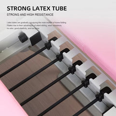 Mercury-Space-Saving-Yoga-Bed Foldable Iron Pilates Machine with Smooth Gliding Platform for Personal Studio Training