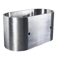 Mercury-304 316 Stainless Steel Ice Bath Tub 100% Marine-grade Stainless Steel Ice Bath SS Cold Plunge Tub