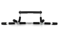 Mercury-Adjustable Steel Door-Mounted Pull-Up and Push-Up Rack Door Trainer Combination
