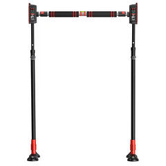 Mercury-Steel Home Gym Equipment No-Drill Movable Door Pull-Up Bar Sports Wall-Mounted Equipment