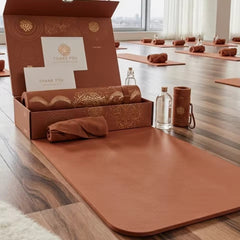 Mercury-TPE 6mm Yoga Mat Gift Set for Women's Wellness Private Label OEM/ODM Rehabilitation Gift