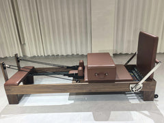 Mercury-Luxury OEM ODM Walnut Wood Pilates Reformer Core Bed Smooth Rebound Professional Pilates Equipment for Studio Gym