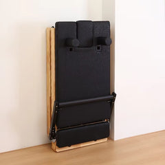Mercury-Wood Pilates Reformer Foldable Machine Commercial Yoga Fitness Bed with High Density Foam Padded Carriage Gym