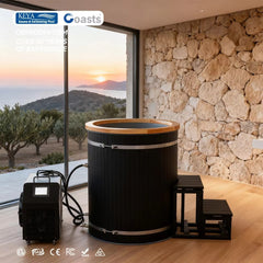 Mercury-Cold Therapy Tub with External Chiller and Smart Controller Water Chiller Ice Bath Cold Plunge Tub