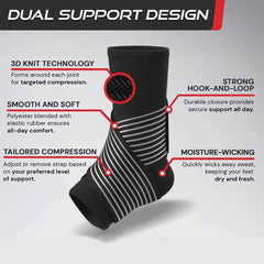 Ankle Support Compression Ankle Support Brace Breathable Running Ankle Support Brace