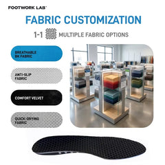 Mercury-Orthopedic Sports Insoles Arch Support Insoles with Shock Absorption Breathable Design Carbon Fiber Material