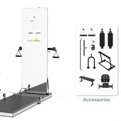 Mercury-Home Gym Model E+ Multi-Function Metal Fitness Equipment with 100kg Weight Stack 600W for Home Use
