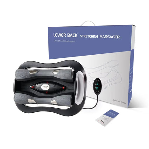 Mercury-Heating Sciatic Massager Lumbar Traction Massager Electric Traction Physiotherapy Stretcher Back Muscle Stimulator