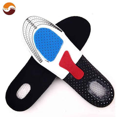 Mercury-Orthotic Sports Insoles EVA Gel Silicone Shock Absorption Basketball Running Insoles Deodorant Sweat-Absorbing Insoles