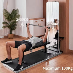 Mercury-Home Gym Model E+ Multi-Function Metal Fitness Equipment with 100kg Weight Stack 600W for Home Use