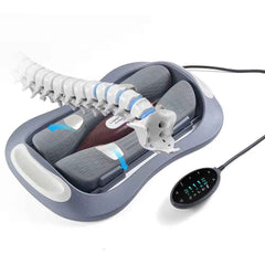 Mercury-Heating Sciatic Massager Lumbar Traction Massager Electric Traction Physiotherapy Stretcher Back Muscle Stimulator